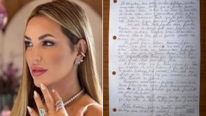 Deolane Bezerra escreve carta para a mãe da cadeia