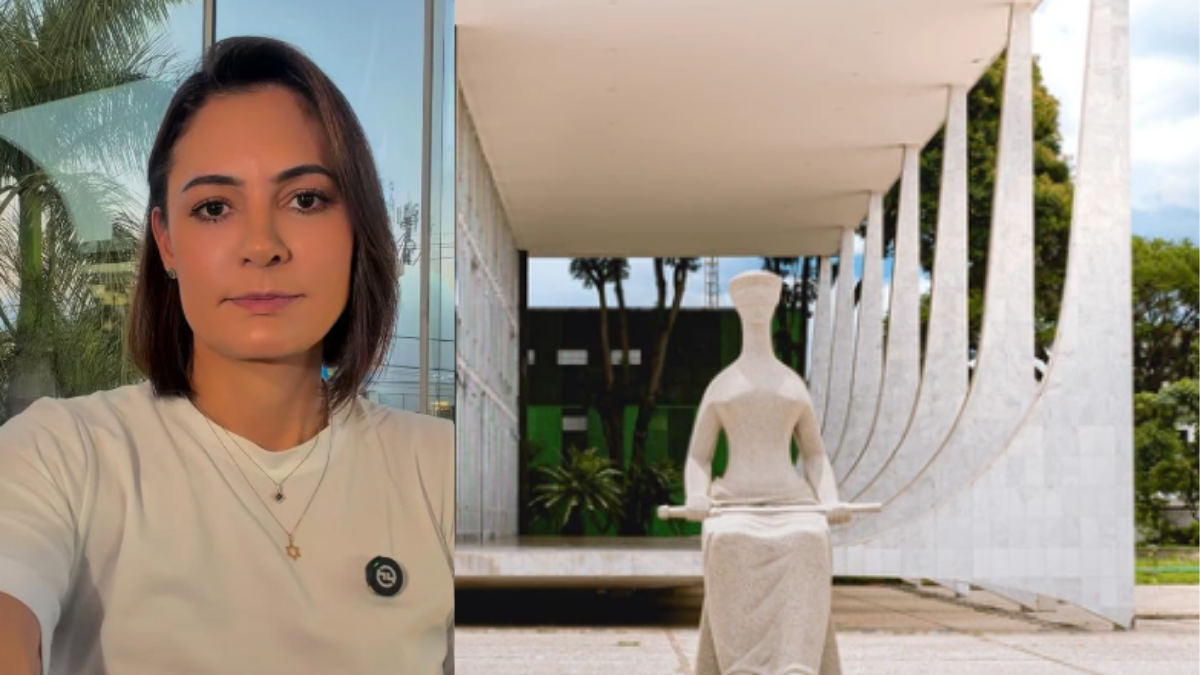 Foto destaque Michelle Bolsonaro STF