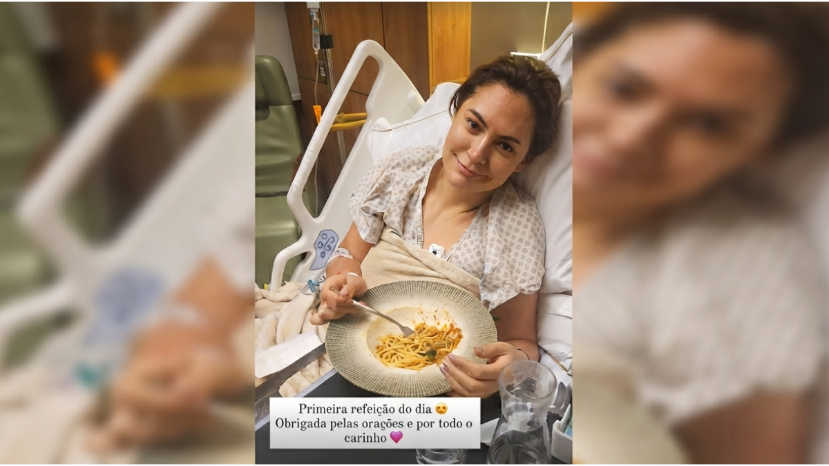 Foto destaque Michelle Bolsonaro hospital