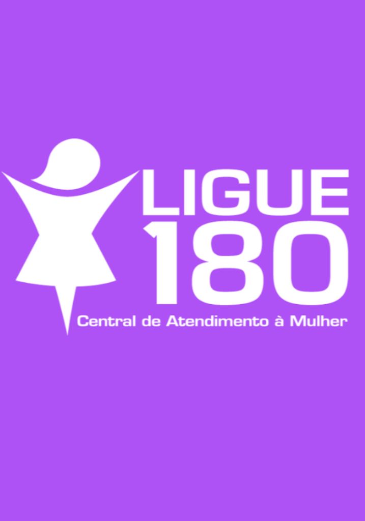 banner do Central de Atendimento à Mulher, ligue 180