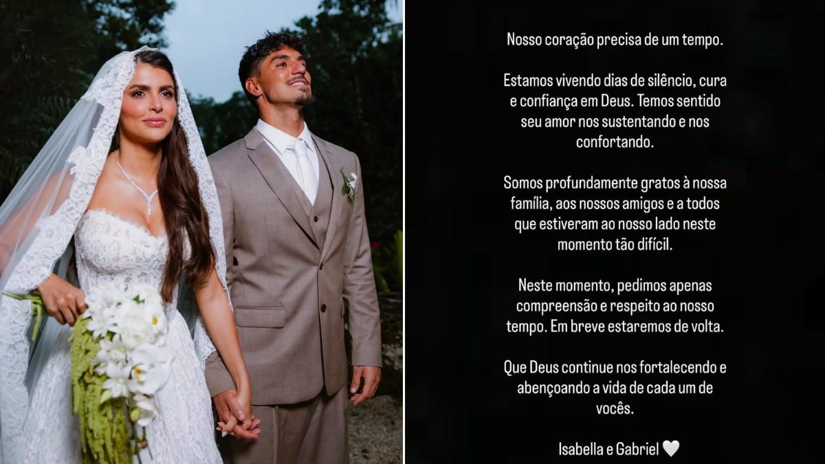 Isabella Arantes se pronuncia pela primeira vez após perda gestacional