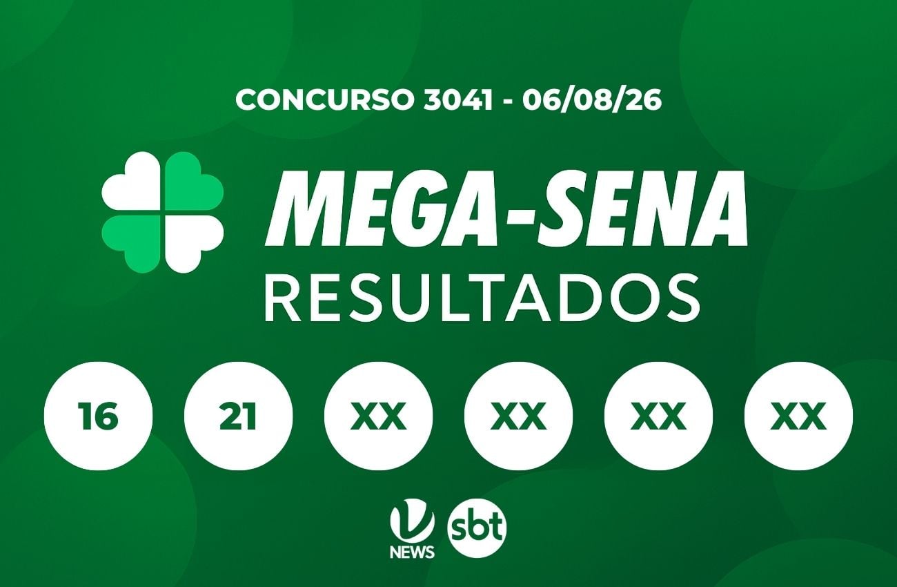 Mega-Sena 3041 sorteia prêmio de R$ 150 milhões nesta quinta; veja o resultado