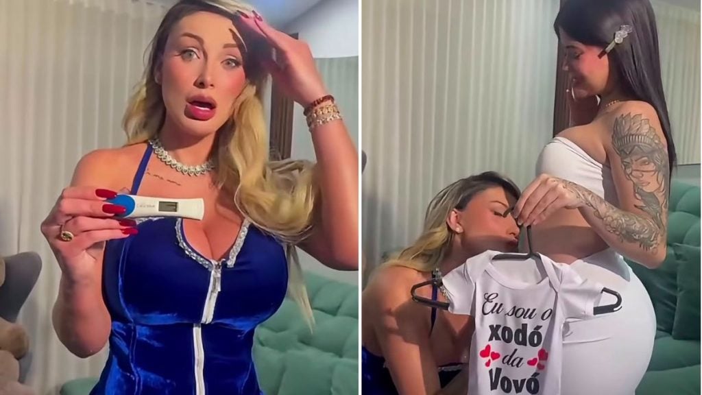 Andressa Urach revela que será avó pela primeira vez