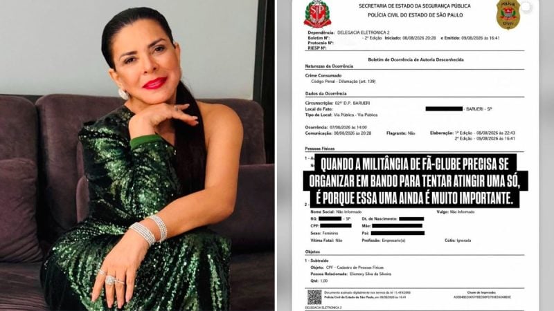 Mara Maravilha abre boletim de ocorrência contra fãs da Xuxa; entenda
