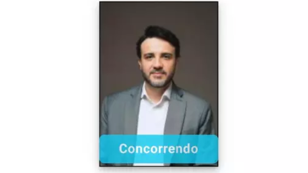 Renan Santos urna - Crédito: TSE