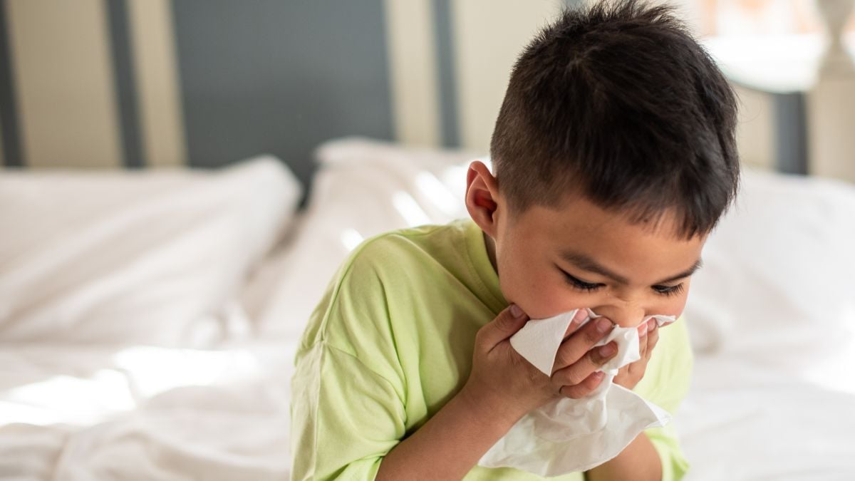 Resfriado, gripe ou bronquiolite? Veja os sinais de alerta em crianças. Foto: Canva