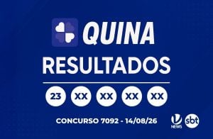 Quina 7092: sorteio vale R$ 5,7 milhões nesta sexta; veja o resultado