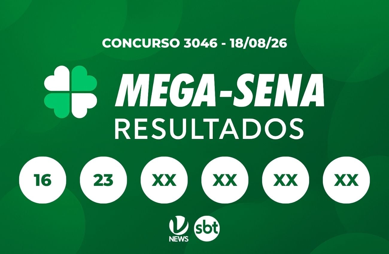 Mega-Sena 3046 pode pagar R$ 45 milhões nesta terça; veja o resultado
