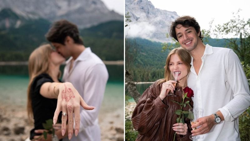 Luisa Sonza é pedida em casamento pelo médico português Luis Ribeirinho