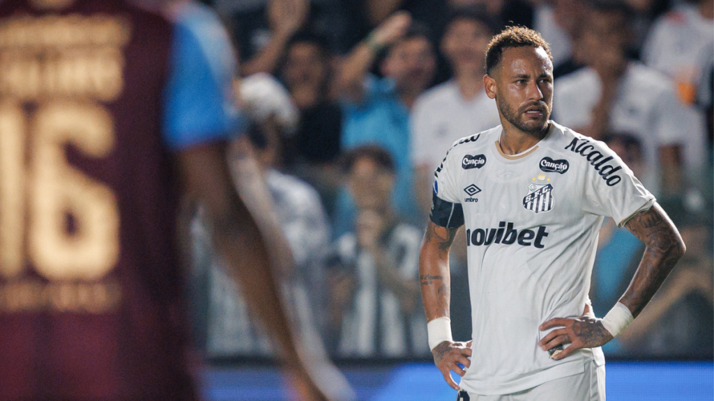 Neymar em ação pelo Santos / Foto: Raul Baretta / Santos FC.