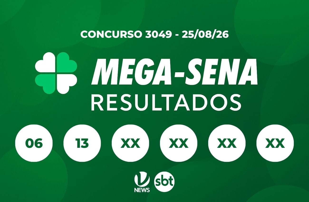 Mega-Sena 3049 pode pagar R$ 3,5 milhões nesta terça-feira; veja o resultado