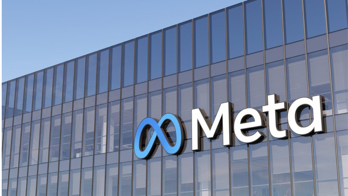 Fachada do prédio com o logo da Meta, fazendo referência ao Meta acordo redes sociais após acusações nos EUA, em imagem de notícia sobre pagamento de R$ 86,7 bi.