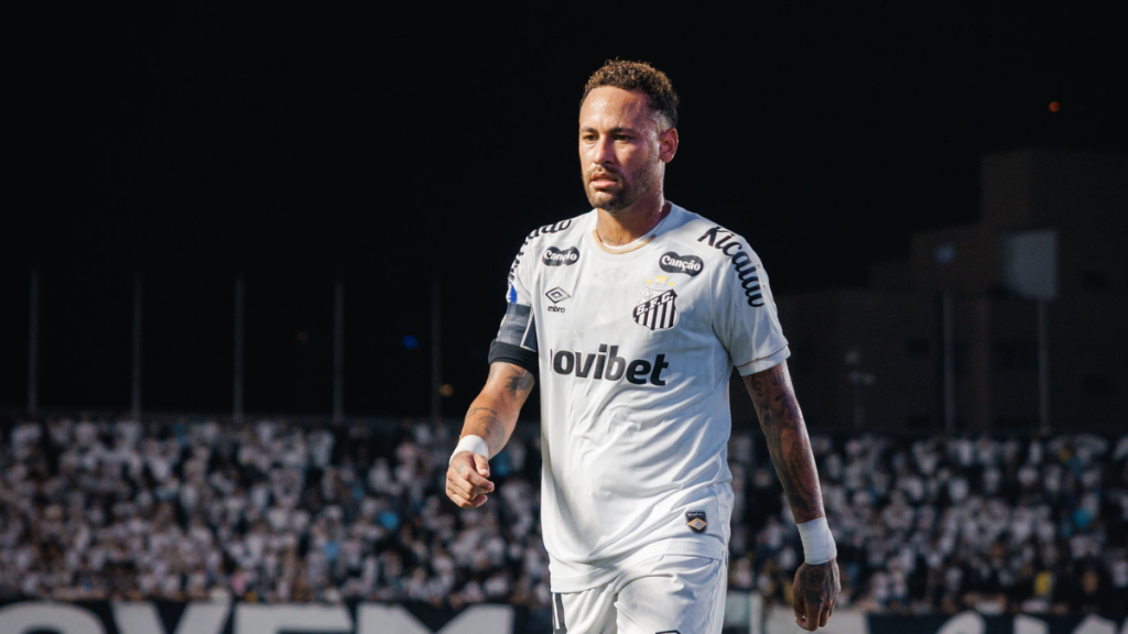 Neymar am ação pelo Santos / Foto: Raul Baretta / Santos FC.