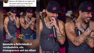 Poliana reage a fã que comentou sobre Zé Felipe