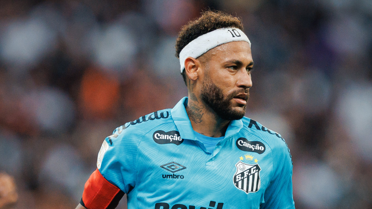 Neymar em ação pelo Santos