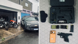 Gaeco e Baep cumprem mandados contra grupo investigado por cobrar juros abusivos e ameaçar vítimas na cidade