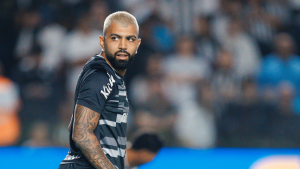 Gabigol, atacante do Santos