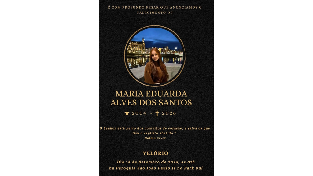 Tiktoker Duda Alves, de 22 anos, morre e causa do falecimento não é divulgada. Amigos, familiares e seguidores prestaram homenagens nas redes sociais.
