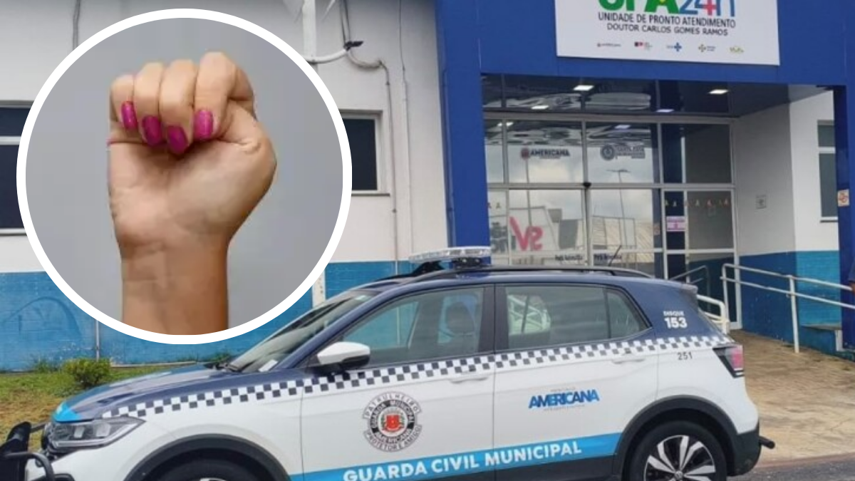 Esposa usa sinal de socorro em UPA, e marido é preso por violência em Americana