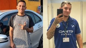 Homem desaparecido em Praia Grande — fotos de arquivo pessoal mostram um homem ao lado de um carro e também fazendo selfie em ambiente interno, conforme relatos da família.