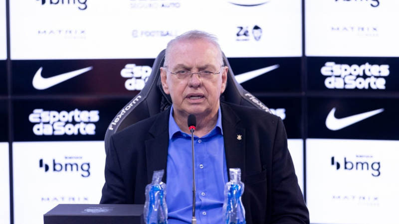 Osmar Stabile, presidente do Corinthians