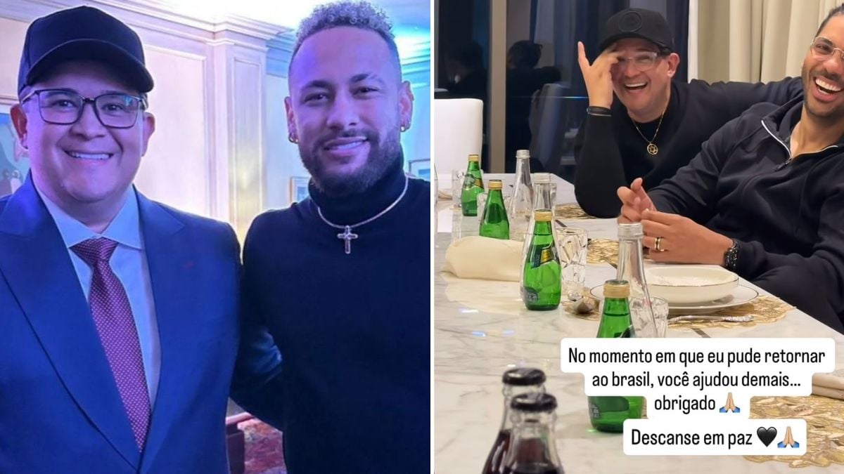 ‘Descanse em paz’: Neymar lamenta morte de Bruno Avelar após acidente aéreo com o cantor Rick