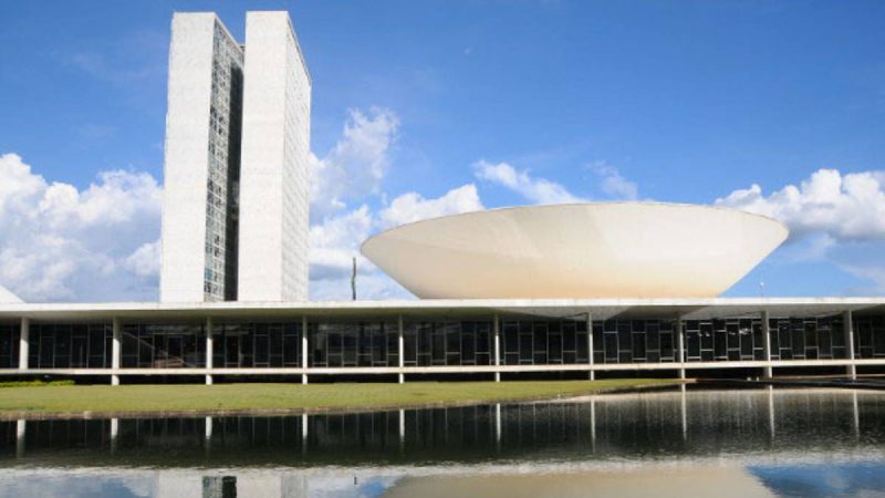 Prédio da Câmara dos Deputados, em Brasília, sede do Poder Legislativo federal