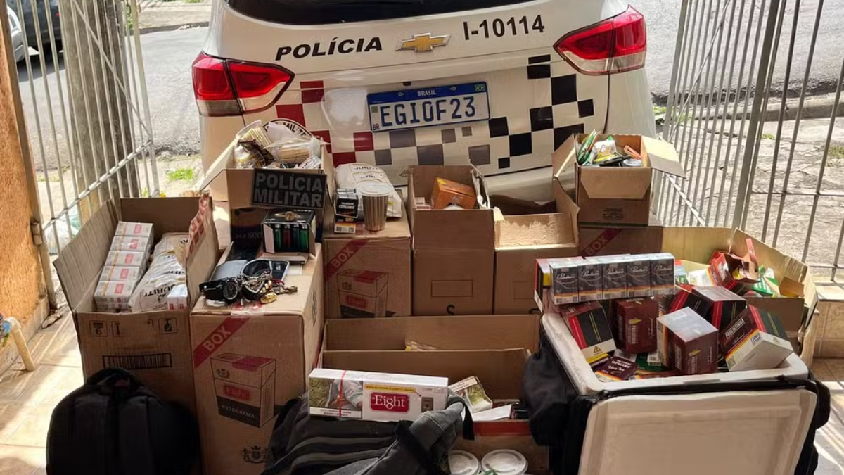 PM apreende R$ 90 mil em contrabando e prende quatro homens em Piracicaba