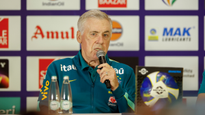 Carlo Ancelotti, técnico da Seleção Brasileira