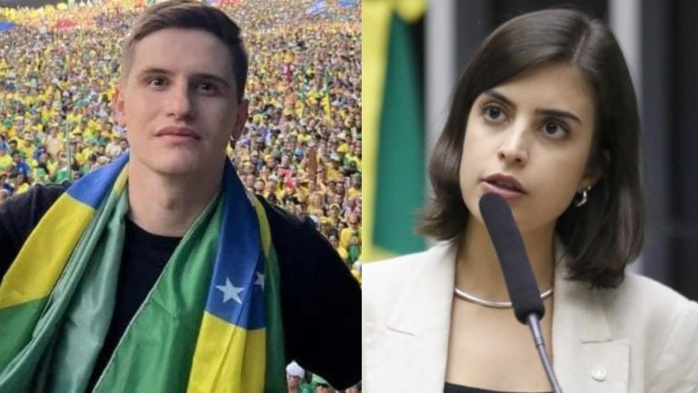 Lucas Pavanato e Tabata Amaral, deputados federais de São Paulo com menos de 40 anos.