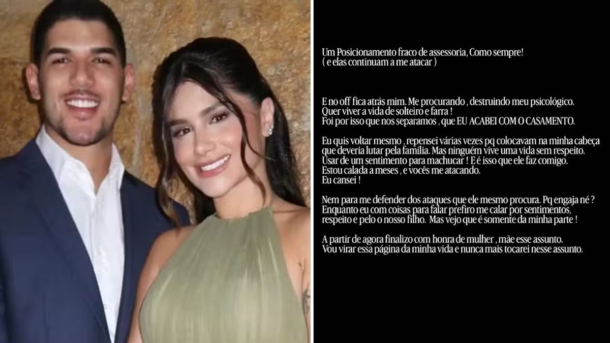 ‘Ninguém vive sem respeito’: Ingra Soares expõe relacionamento com Zé Vaqueiro