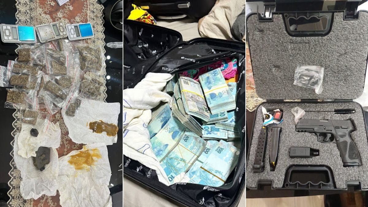 Drogas escondidas dentro de eletrodomésticos levam PF a investigar esquema em Praia Grande