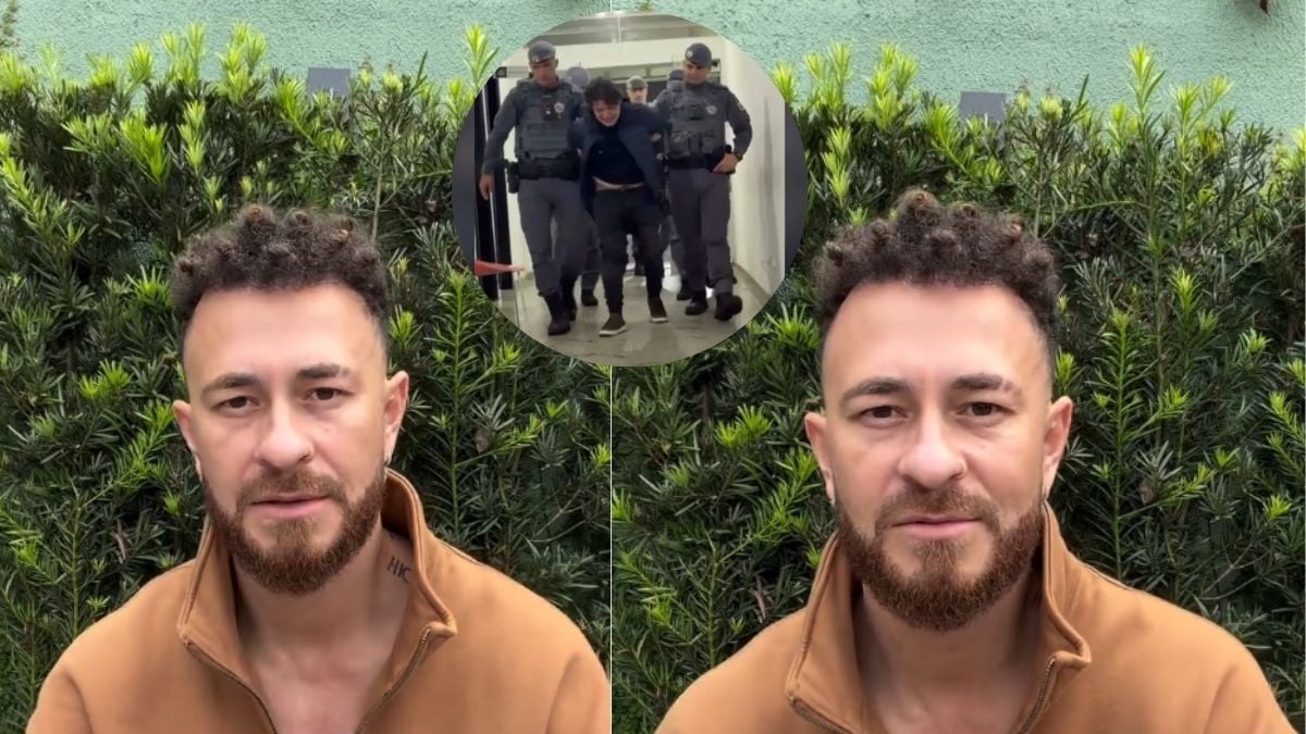 Fred Bruno sofreu ferimento no pé após disparo de arma de fogo em casa noturna no Itaim Bibi, em São Paulo; tiro partiu da pistola do deputado estadual Marcelo Aguiar.