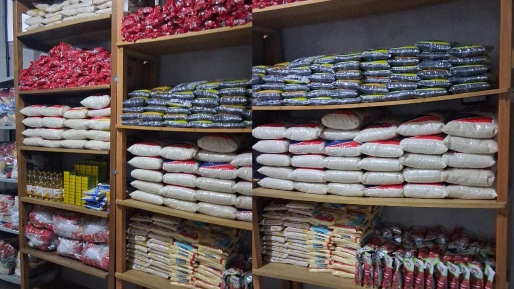 Produtos disponíveis para troca no Mercado do Bem
