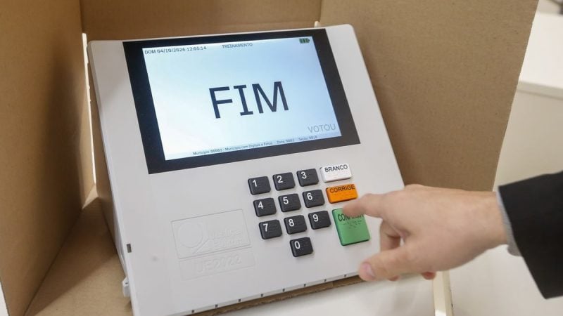 Eleitores da Baixada Santista foram às urnas no segundo turno das eleições de 2026, realizado no domingo (25). Foto: Paulo Pinto/Agência Brasil