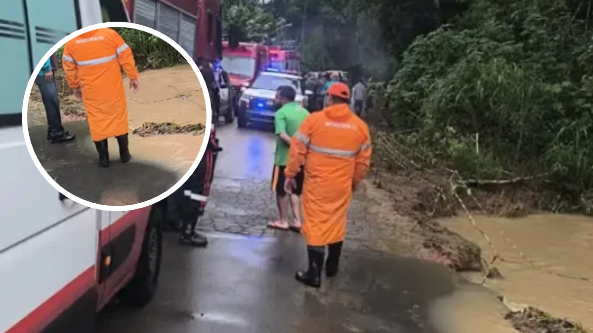 Bombeiros encontram corpo de mulher após carro ser arrastado por correnteza em Pinhalzinho