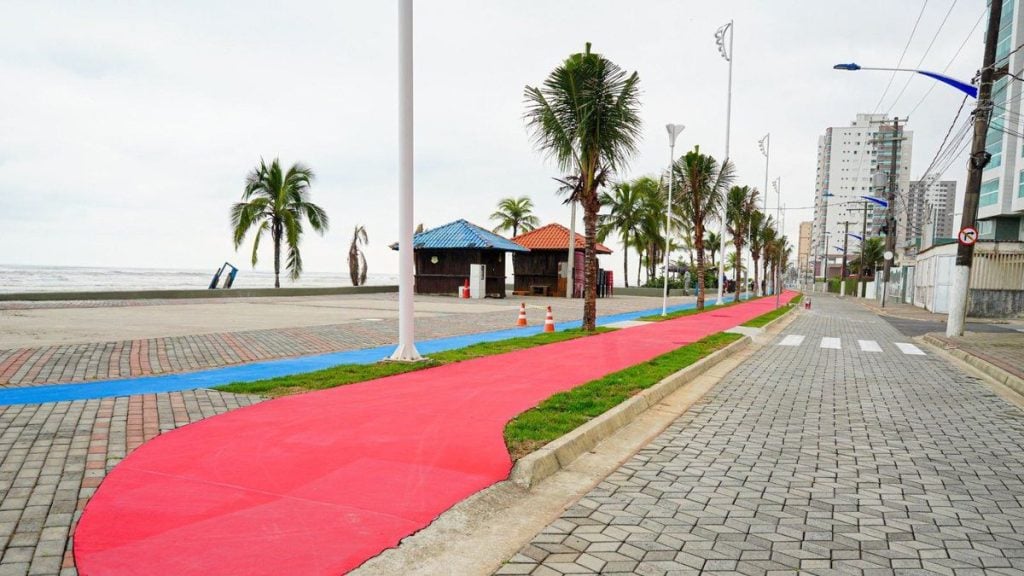 Orla da praia de Mongaguá será revitalizada