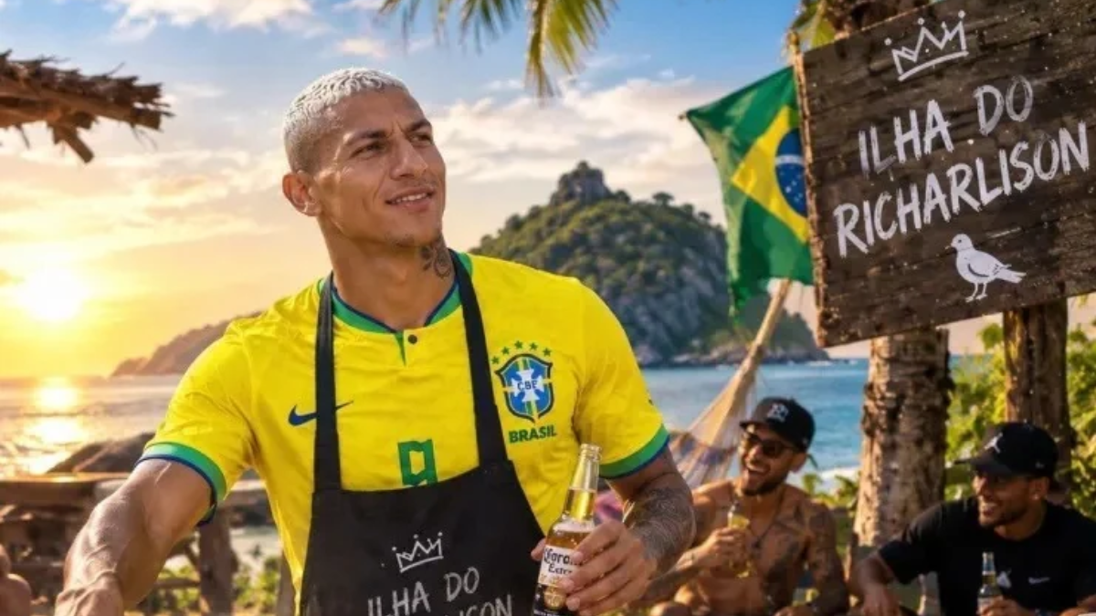 ‘Ninguém na ilha?’: Richarlison provoca Flávio Bolsonaro nas redes sociais, e Neymar responde