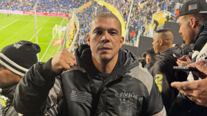 Presidente da Gaviões da Fiel, organizada do Corinthians, Alexandre Domênico.