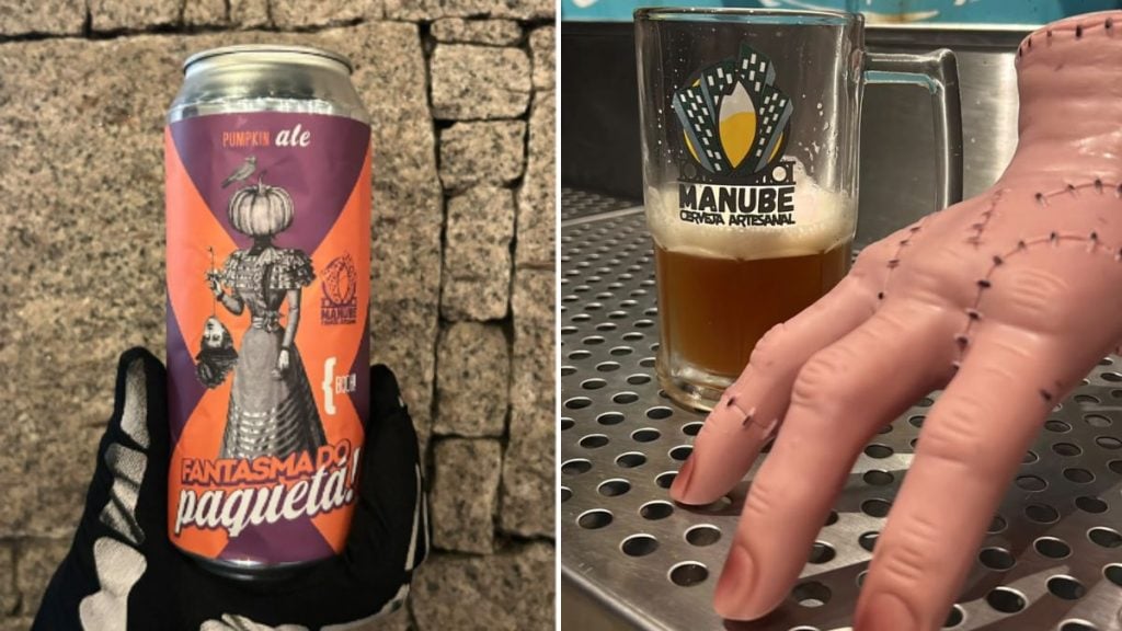 Cervejaria de Santos promove Halloween com cerveja de abóbora premiada inspirada na lenda do Fantasma do Paquetá